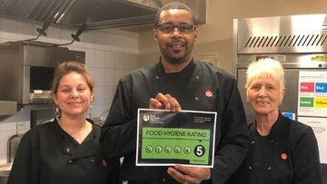 Shelton Lock care home receives top marks for food hygiene